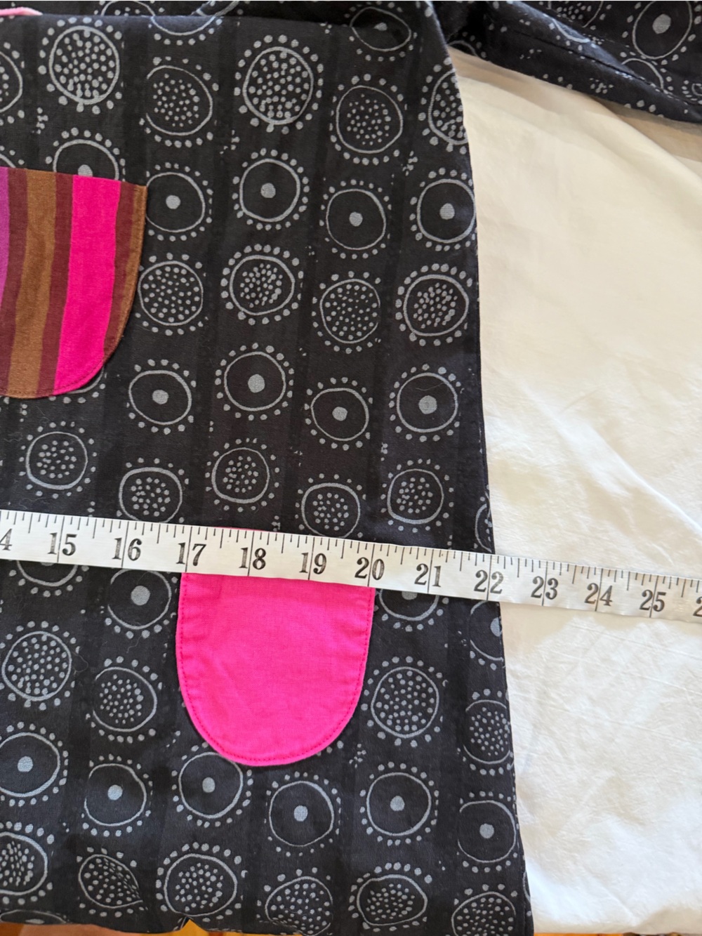 MARIMEKKO Kihlatasku Dress Takki Pocket Coatdress Nadja Print 36 6 - Picture 14 of 16